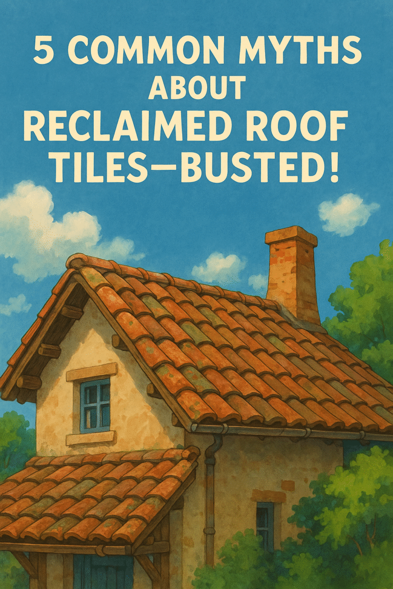 5 Common Myths About Reclaimed Roof Tiles—Busted!